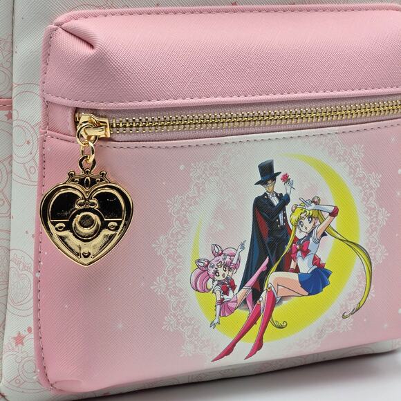Sailor Moon and Tuxedo Mask Mini Backpack New - Picture 6 of 6
